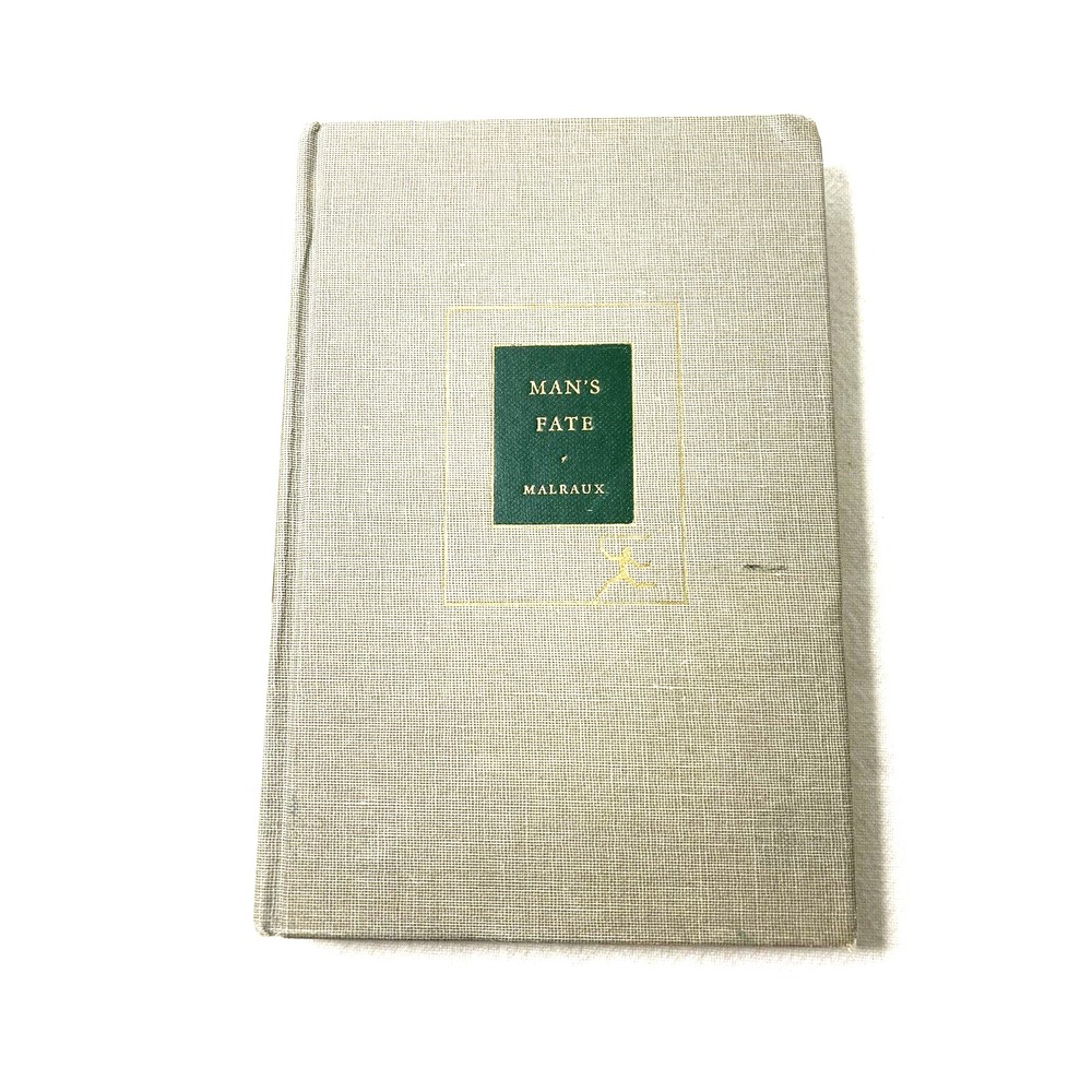 Man's Fate La Condition Humaine by Andre Malraux 1934 HB Book Classic Academia
